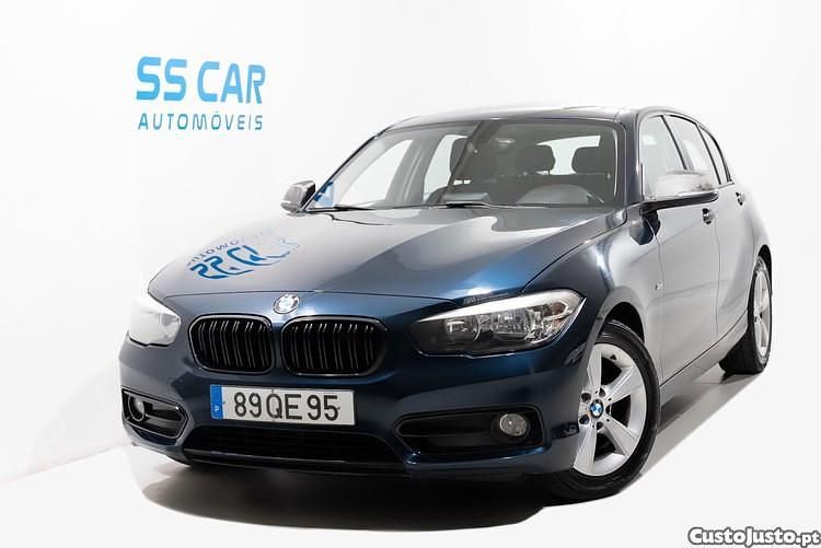 Azul Usado 2015 BMW 116 Efficient Dynamics Citadino | € 10.700 (Preço justo) - Imagem 1/1