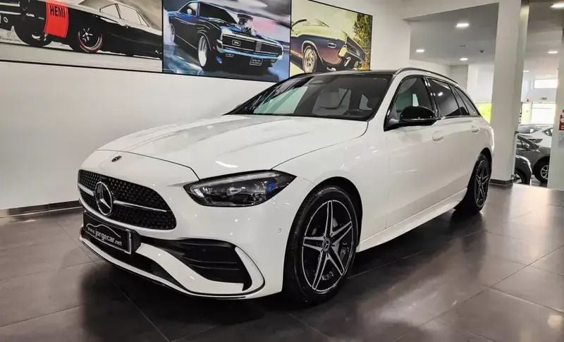 Branco Usado 2023 Mercedes C300e AMG Carrinha | € 43.990 (Super Preço) - Imagem 1/4