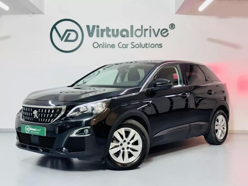 Preto Usado 2019 Peugeot 3008 Active SUV | € 15.950 (Super Preço) - Imagem 1/4