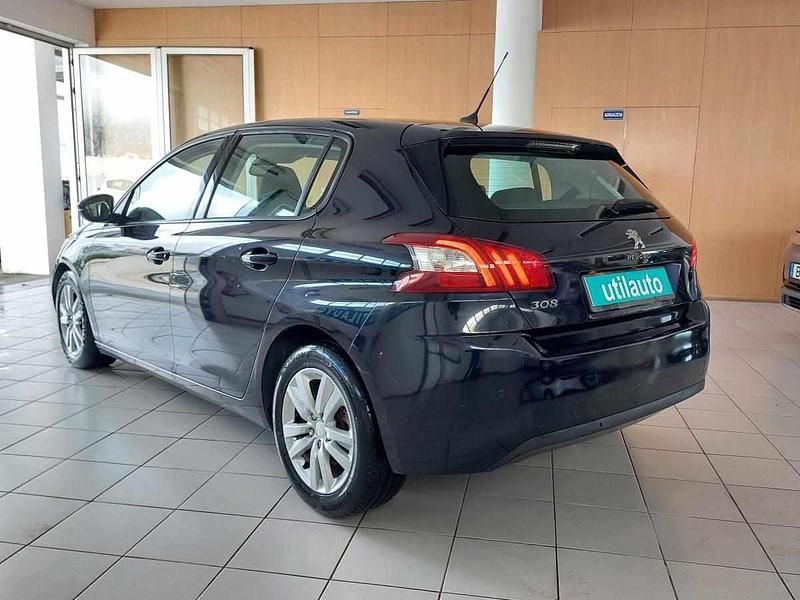 Usado Peugeot 308 92 HP (67 kW) 2015 Azul Citadino