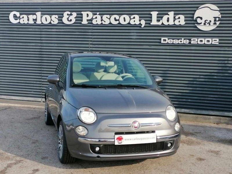 Cinzento (metalizado) Usado 2015 Fiat 500 Lounge Citadino | € 11.450 (Preço justo) - Imagem 1/4