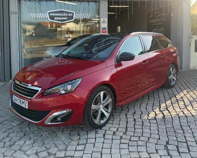 Vermelho Usado 2016 Peugeot 308 Carrinha | € 13.750 (Preço elevado) - Imagem 1/4