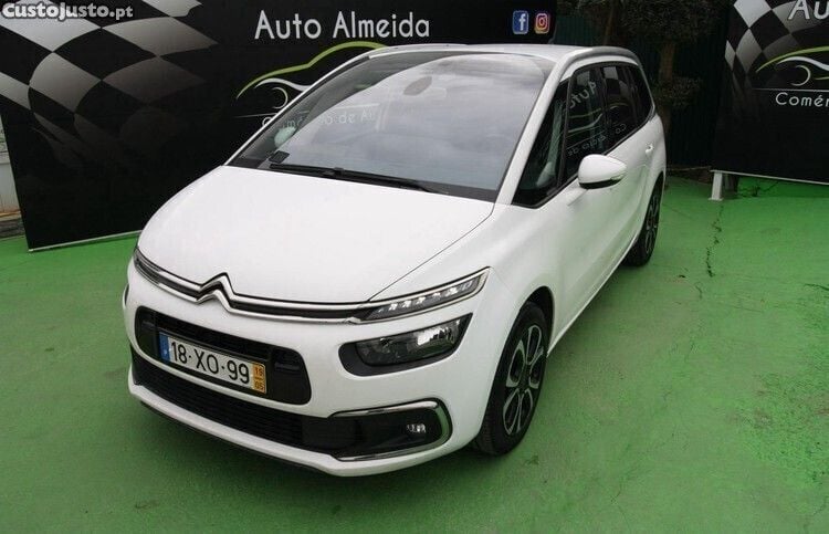 Branco Usado 2019 Citroën C4 SpaceTourer Shine Monovolume | € 14.950 (Super Preço) - Imagem 1/1