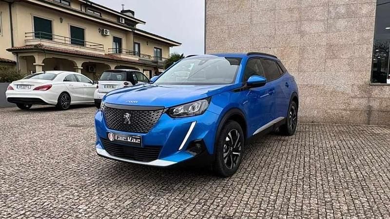 Azul Usado 2021 Peugeot 2008 Allure SUV | € 19.950 (Bom preço) - Imagem 1/4