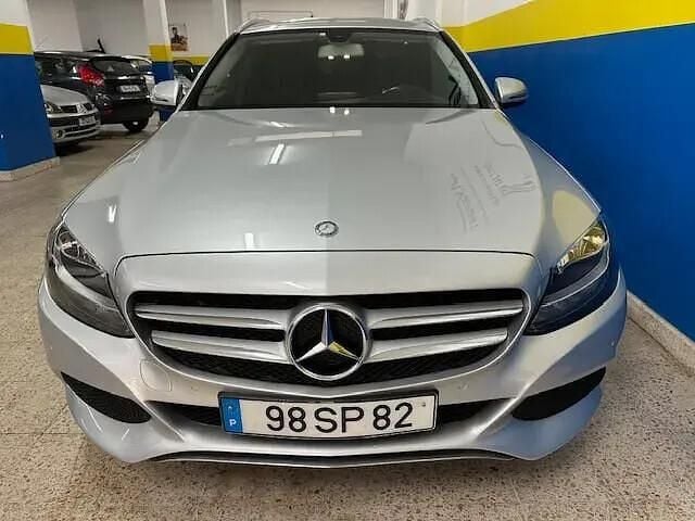 Usado Mercedes C200 136 HP (100 kW) 2017 Cinzento