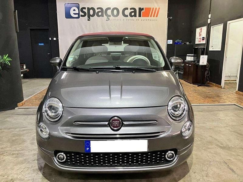 Usado Fiat 500C 70 HP (51 kW) 2020 Cinzento Cabrios