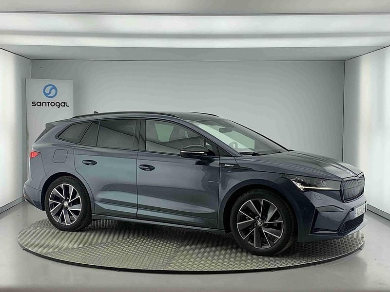 Cinzento Usado 2021 Skoda Enyaq iV SportLine SUV | € 28.990 (Caro) - Imagem 1/4