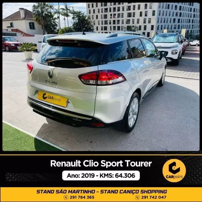 Usado Renault Clio IV LIMITED 90 HP (66 kW) 2019 Cinzento Carrinha