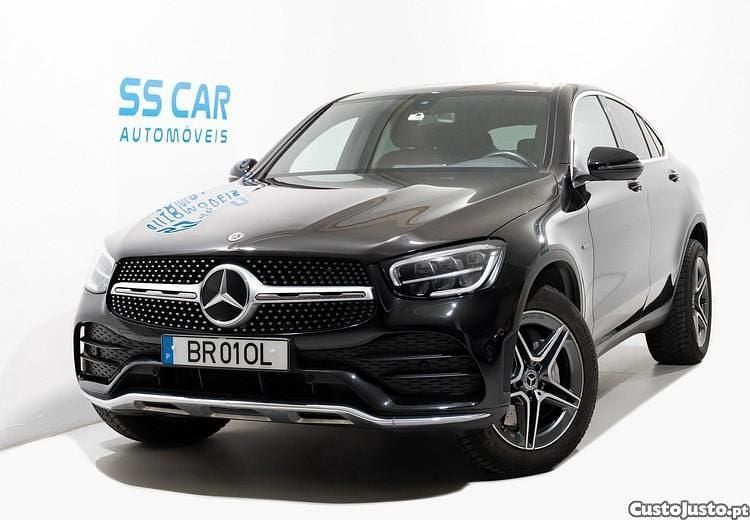 Preto Usado 2020 Mercedes GLC300e Coupé | € 47.490 (Bom preço) - Imagem 1/1