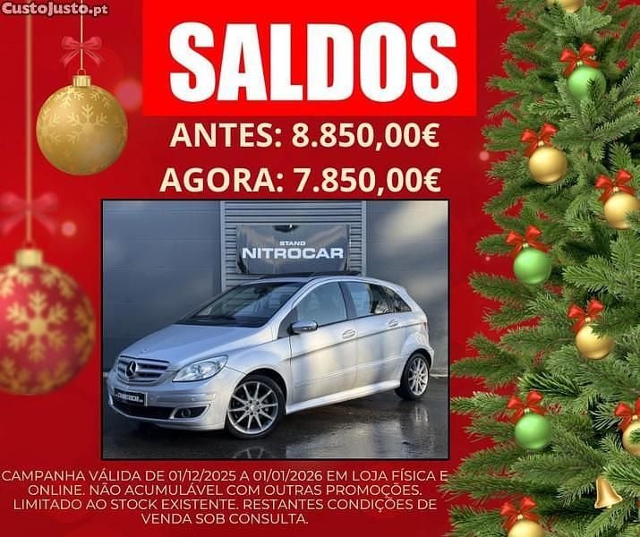 Cinza Usado 2006 Mercedes B200 Monovolume | € 7.850 (Preço justo) - Imagem 1/1