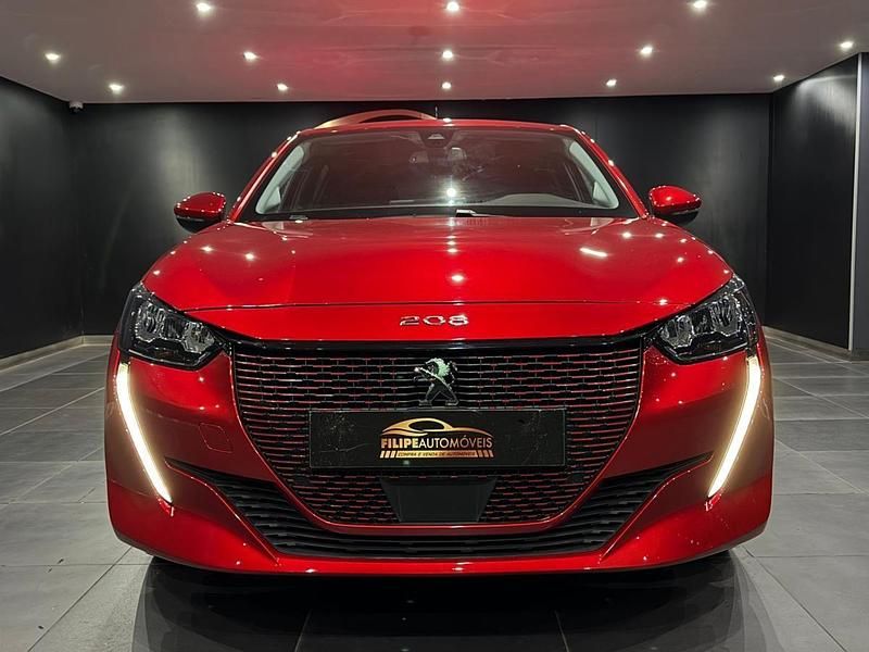 Usado Peugeot e-208 100 kW (136 HP) 2020 Vermelho Citadino