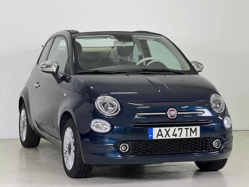 Azul Usado 2023 Fiat 500C Lounge Cabrios | € 14.450 (Bom preço) - Imagem 1/4