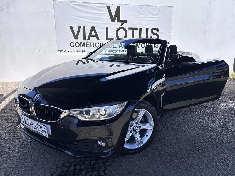 Preto Usado 2015 BMW 420 Cabrios | € 22.700 (Super Preço) - Imagem 1/4