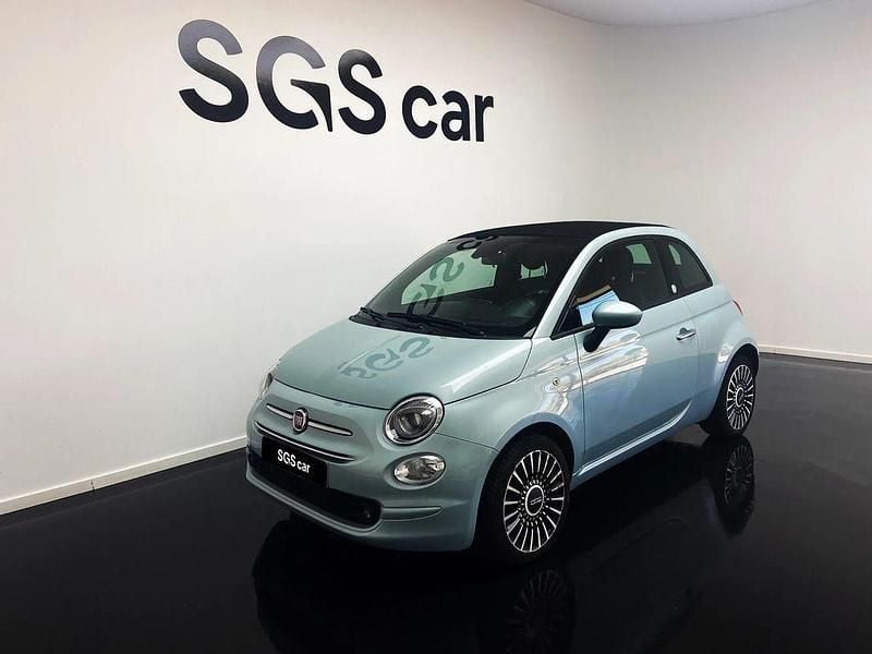 Azul Usado 2021 Fiat 500C Launch Edition Cabrios | € 14.800 (Preço justo) - Imagem 1/4