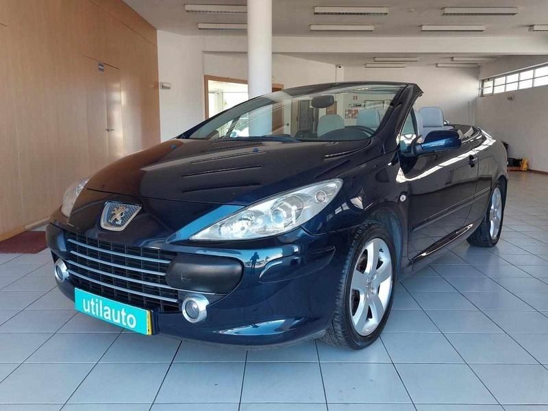Azul Usado 2009 Peugeot 307 CC Cabrios | € 8.990 - Imagem 1/4