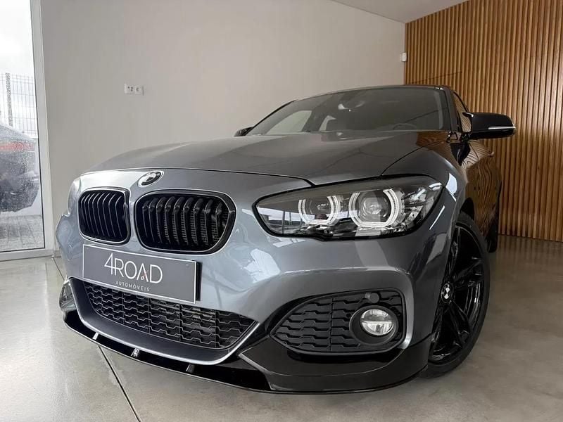 Cinzento Usado 2017 BMW 116 Citadino | € 17.000 (Bom preço) - Imagem 1/4
