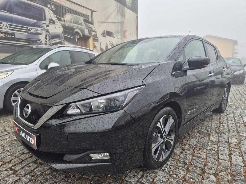 Preto Usado 2018 Nissan Leaf N-Connecta Citadino | € 11.500 (Preço justo) - Imagem 1/4