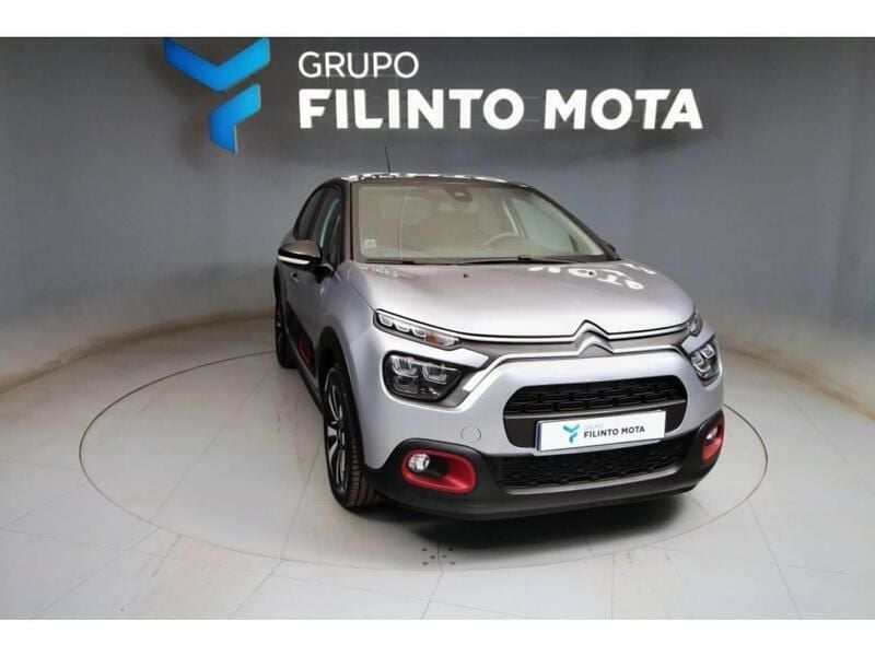 Cinzento Usado 2022 Citroën C3 PureTech Citadino | € 15.300 (Preço justo) - Imagem 1/3