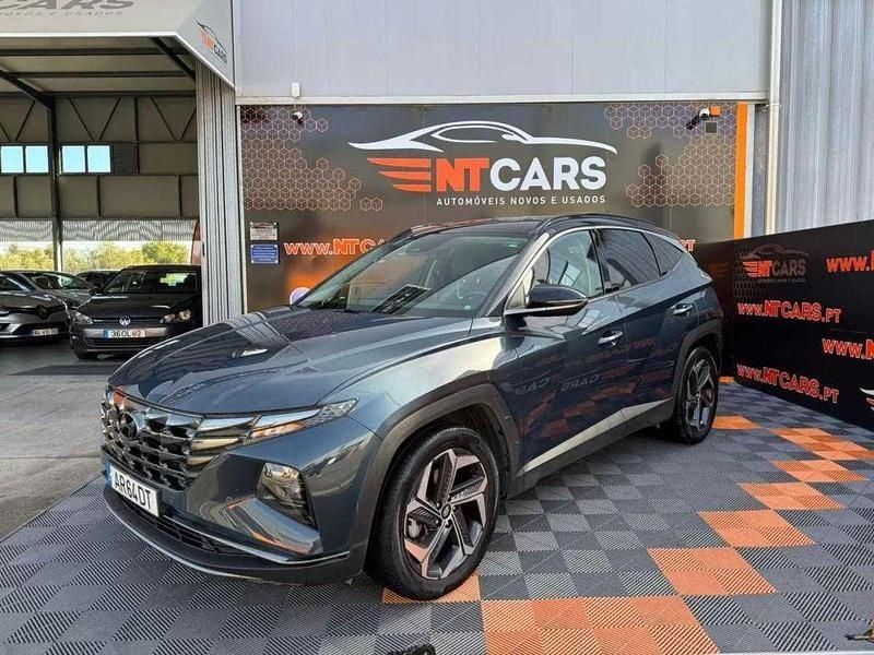 Azul Usado 2022 Hyundai Tucson SUV | € 28.900 (Preço justo) - Imagem 1/4