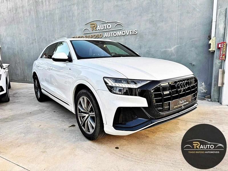 Branco Usado 2018 Audi Q8 SUV | € 63.900 - Imagem 1/4