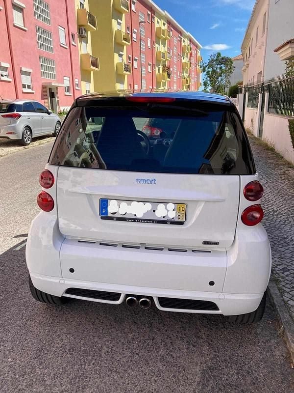 Usado Smart ForTwo Cabrio Brabus 98 HP (72 kW) 2010 Branco Cabrios