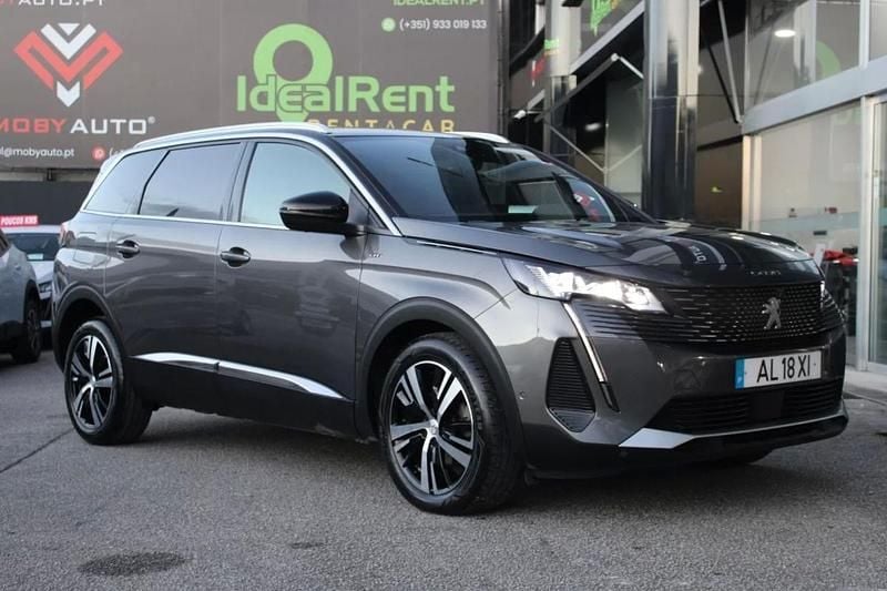 Cinzento Usado 2021 Peugeot 5008 SUV | € 24.900 (Preço justo) - Imagem 1/4