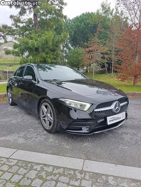 Preto Usado 2019 Mercedes A180 AMG line Citadino | € 23.900 (Preço justo) - Imagem 1/1