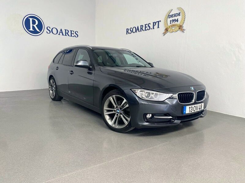 Cinza Usado 2014 BMW 318 Sport Line Carrinha | € 18.500 (Preço elevado) - Imagem 1/4