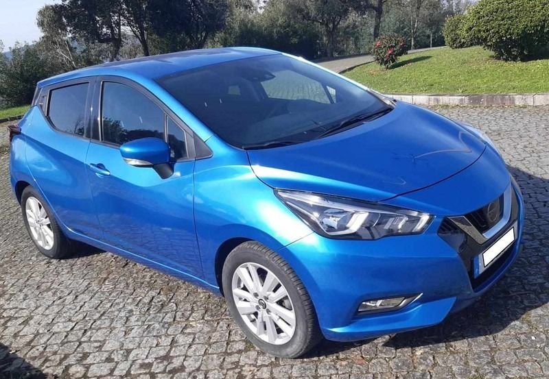 Azul Usado 2019 Nissan Micra Citadino | € 12.500 (Bom preço) - Imagem 1/4