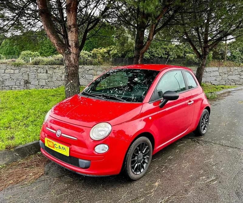 Usado Fiat 500 85 HP (62 kW) 2011 Vermelho Citadino