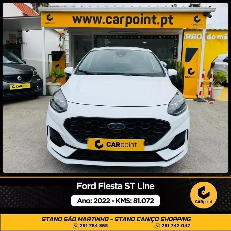 Branco Usado 2022 Ford Fiesta S Citadino | € 17.900 (Caro) - Imagem 1/4