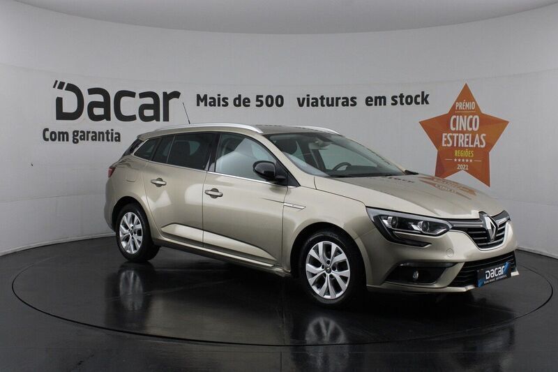 Castanho Usado 2019 Renault Mégane GrandTour LIMITED Carrinha | € 12.499 (Bom preço) - Imagem 1/4