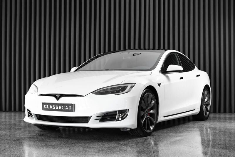 Branco Usado 2019 Tesla Model S Long Range Sedan | € 40.950 (Preço justo) - Imagem 1/4