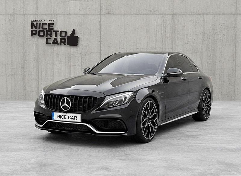 Preto Usado 2015 Mercedes C63 AMG AMG Sedan | € 53.900 - Imagem 1/4