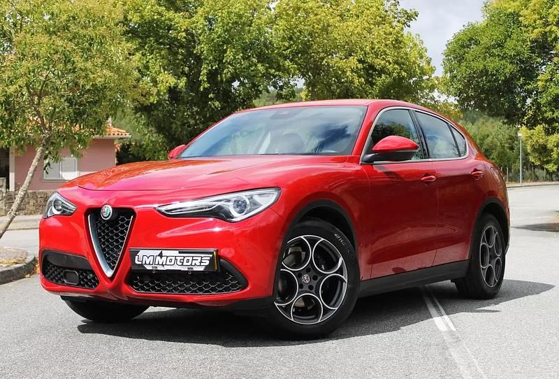 Vermelho Usado 2018 Alfa Romeo Stelvio Super SUV | € 29.990 (Caro) - Imagem 1/4