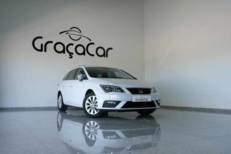 Branco Usado 2019 Seat Leon Carrinha | € 17.250 (Preço justo) - Imagem 1/4