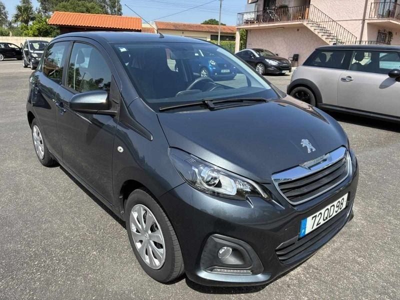Cinzento Usado 2015 Peugeot 108 Citadino | € 8.945 (Preço justo) - Imagem 1/4