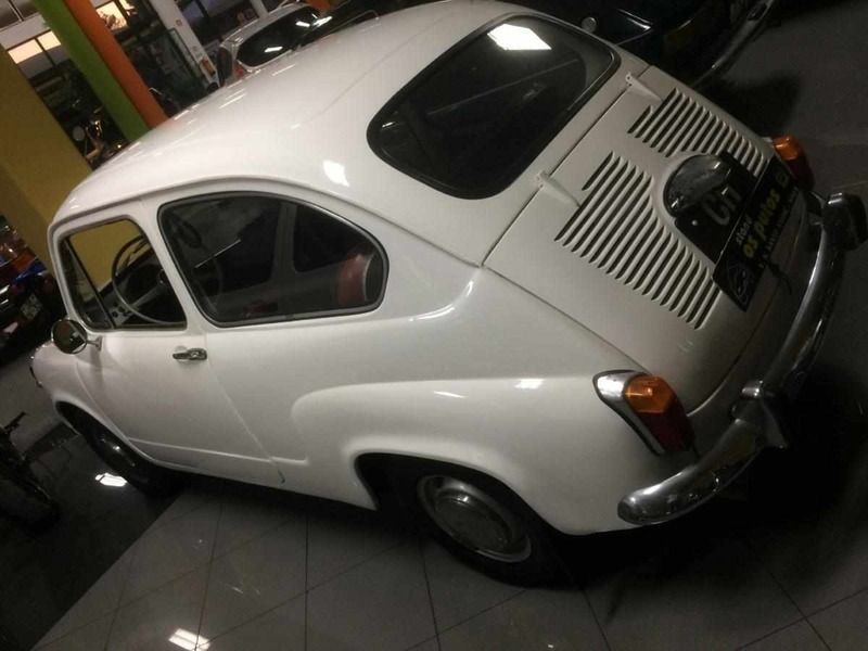 Usado Fiat 600D 45 HP (33 kW) 1971 Branco Cabrios