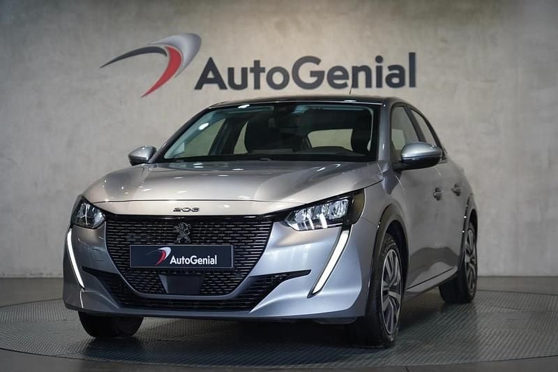 Cinza Usado 2021 Peugeot e-208 Active Citadino | € 19.990 (Caro) - Imagem 1/1