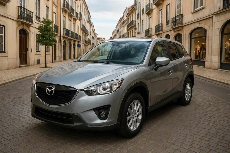 Cinzento Usado 2012 Mazda CX-5 Evolve SUV | € 7.850 (Preço justo) - Imagem 1/4