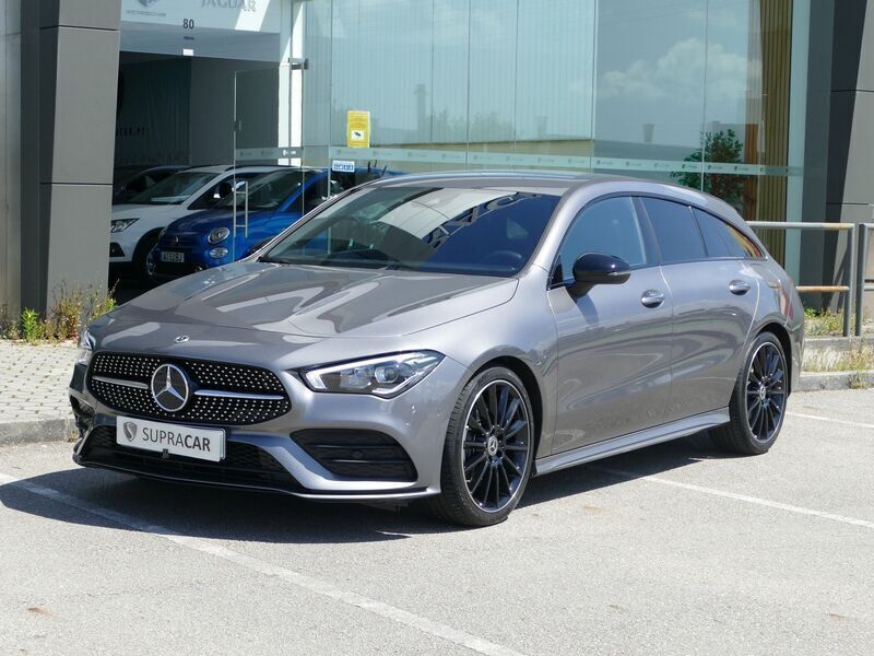Cinza Usado 2023 Mercedes CLA200 Shooting Brake AMG line Carrinha | € 40.990 (Caro) - Imagem 1/4