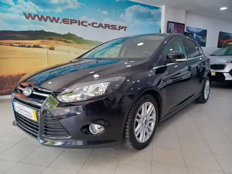 Usado Ford Focus Titanium 125 HP (91 kW) 2013 Preto Citadino