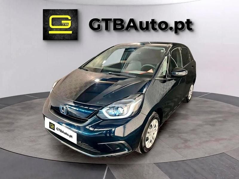 Azul Usado 2022 Honda Jazz Hybrid Citadino | € 25.900 - Imagem 1/4