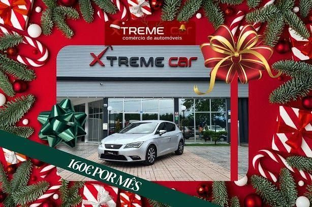 Usado Seat Leon Ecomotive 110 HP (80 kW) 2014 Cinzento Sedan