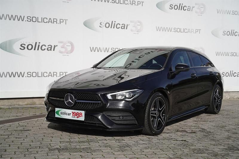 Preto Usado 2022 Mercedes CLA180 Shooting Brake AMG line Carrinha | € 31.500 (Preço justo) - Imagem 1/4