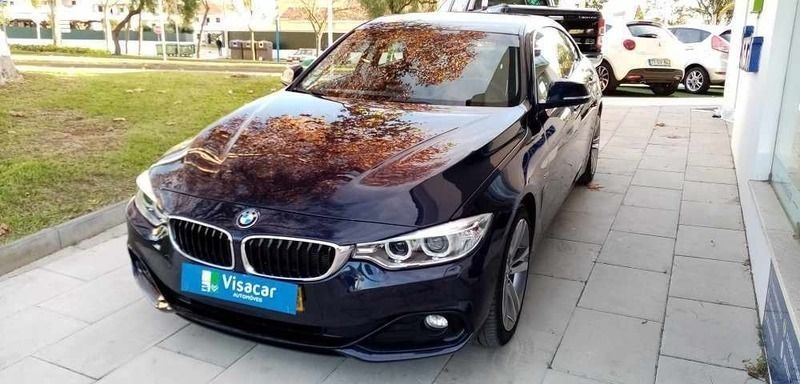 Usado BMW 420 190 HP (139 kW) 2016 Azul Coupé