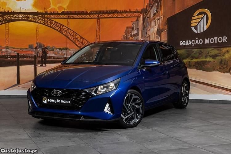 Azul Usado 2022 Hyundai i20 Style Citadino | € 17.900 (Super Preço) - Imagem 1/1
