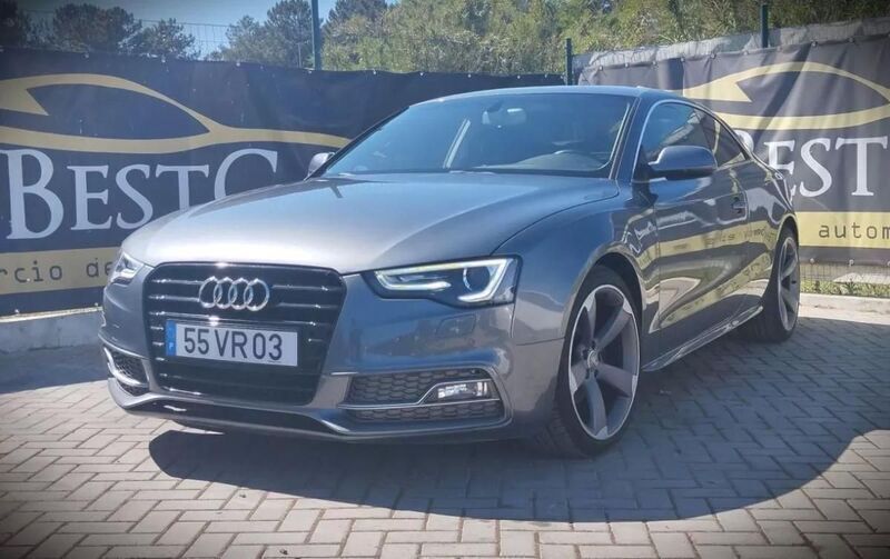 Cinza Usado 2015 Audi A5 S-Line Coupé | € 19.900 (Preço justo) - Imagem 1/4