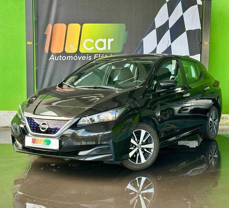 Preto Usado 2022 Nissan Leaf Citadino | € 18.900 (Preço justo) - Imagem 1/4