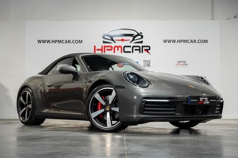 Cinza Usado 2021 Porsche 911 Carrera S Cabriolet Cabrios | € 165.900 - Imagem 1/4
